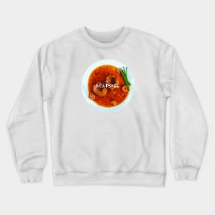 Funny Food Graphic Crewneck Sweatshirt